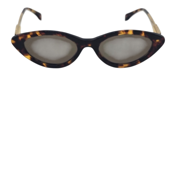 NEW FENDI Tortoise Shell Cat-Eye Sunglasses - Picture 3 of 6